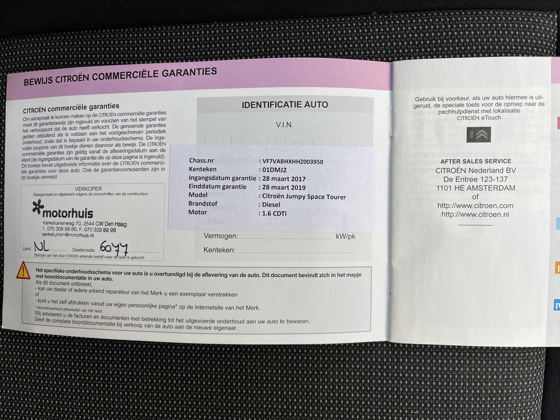 Hoofdafbeelding Citroën SpaceTourer 8-persoons