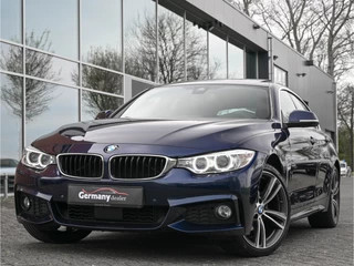 Hoofdafbeelding BMW 4 Serie BMW 4 Serie Gran Coupé 420i 184pk xDrive M-Sportpakket Pano HUD Nappa-Zetels Camera 19-Inch 360-Camera VOL!