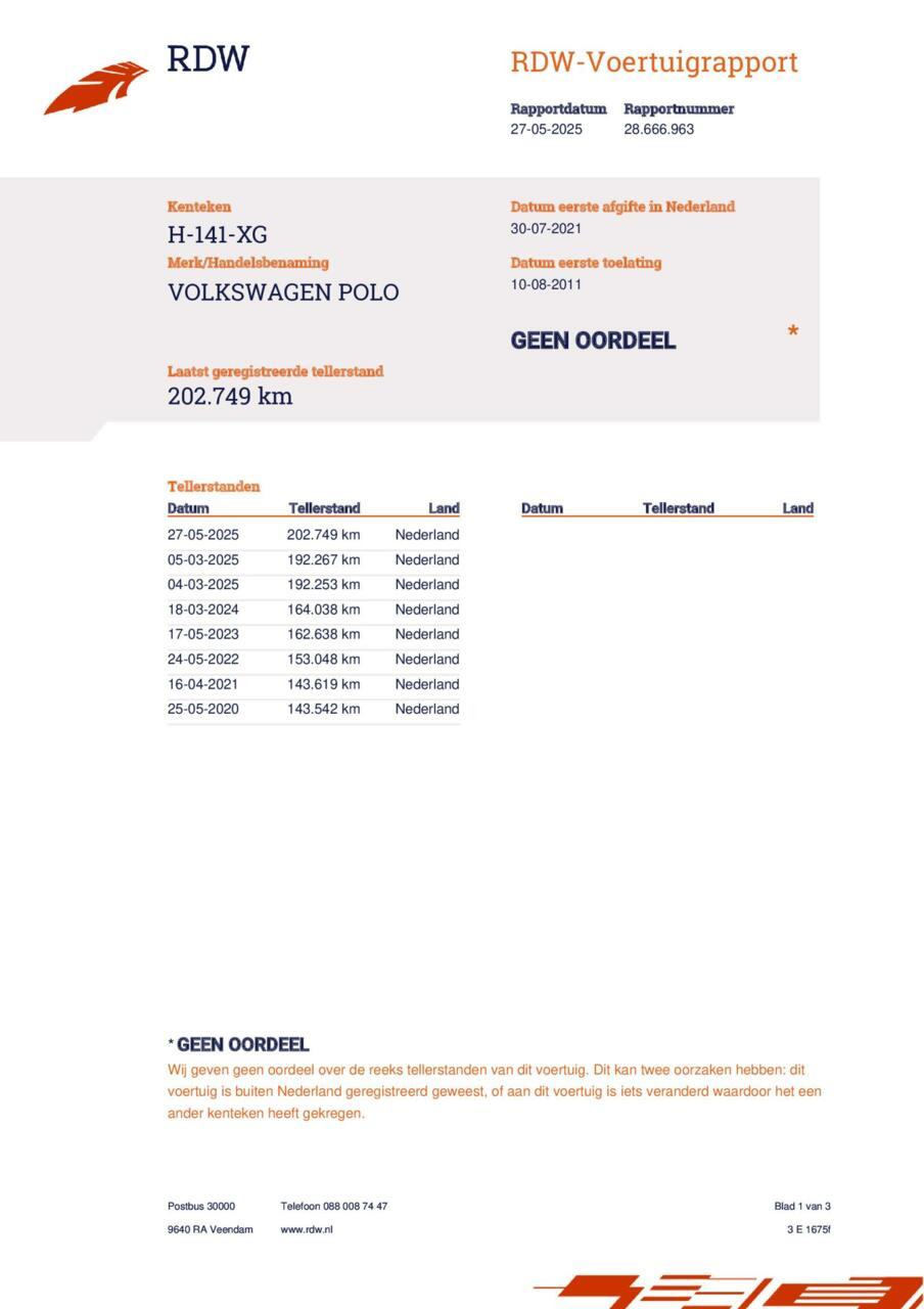 Hoofdafbeelding Volkswagen Polo