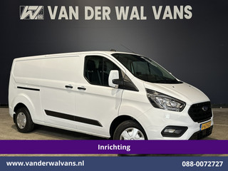 Ford Transit Custom 2.0 TDCI L2H1 Euro6 Airco | Navigatie | Camera | LED | Cruisecontrol Parkeersensoren, Verwarmde voorruit, Stoelverwarming, Bijrijdersbank, 2800kg trekvermogen