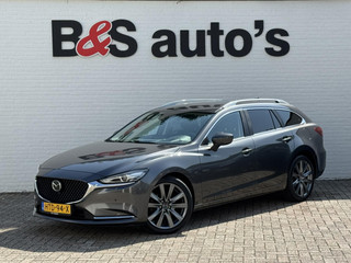 Hoofdafbeelding Mazda 6 Mazda 6 Led Carplay Adaptive cruise Camera Dodehoek Navigatie Verwarmd stuur en stoelen