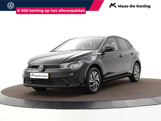 Volkswagen Polo 1.0 TSI 95pk Life · Apple/Android Car Play · Navigatie · P-Sensoren · Getint Glas · 15'' Inch · Garantie t/m 26-10-2027 of 100.000km