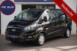 Ford Transit Custom 300 2.0 TDCI L2H1|BTW|Limited|Automaat|CarPlay|Stoelverwarming|Dubbele Schuifdeur|3 Zitter|DAB|LED|Dealer Onderhouden