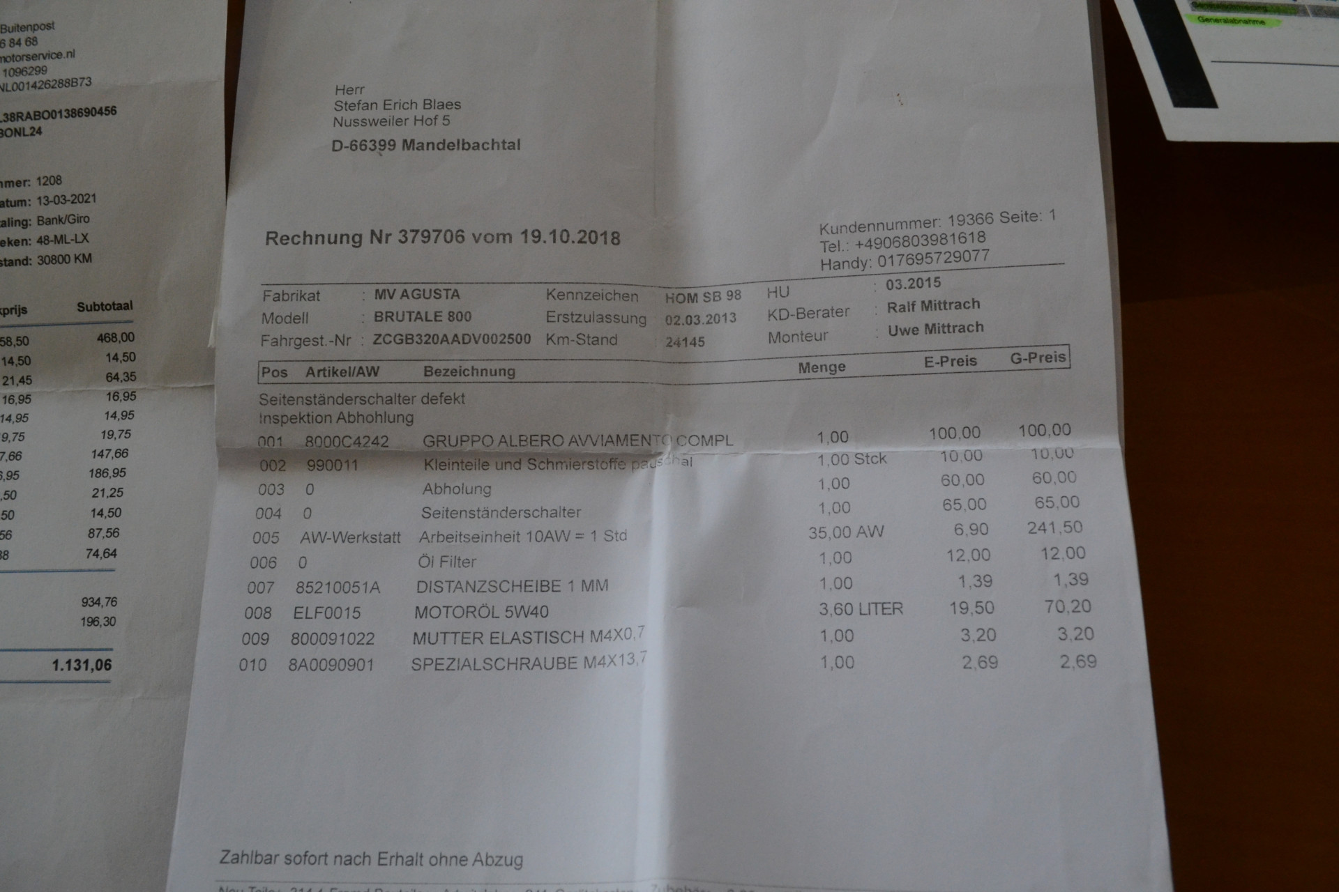Hoofdafbeelding MV Agusta F3