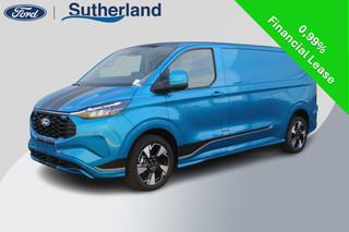 Ford Transit Custom 320 2.5 PHEV L2H1 Sport 233pk | 0,99% Renteactie! | Inklapbare trekhaak | 19 inch lichtmetalen Sport velgen (mat zwart) | Verwarmbaar stuurwiel  | Navigatie systeem | B&O speakers