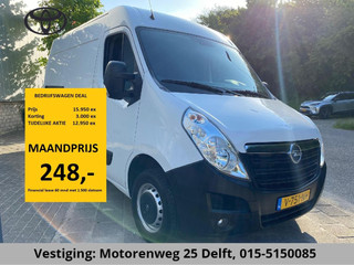 Opel Movano 2.3 CDTI 145PK L2H3 1600 KG LADEN NAVI.AIRCO 1e EIG EX BTW