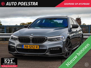 BMW 5-serie 530i High Executive M Sport Schuifdak Harman Kardon HUD Driving Assistant Plus Rondomzicht Camera Carbon Apple CarPlay