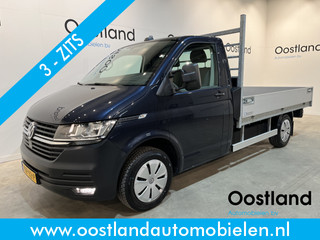 Volkswagen Transporter 2.0 TDI L2 Open Laadbak / Euro 6 / Airco / Cruise Control / CarPlay / 3-Zits / 18.900 KM !!