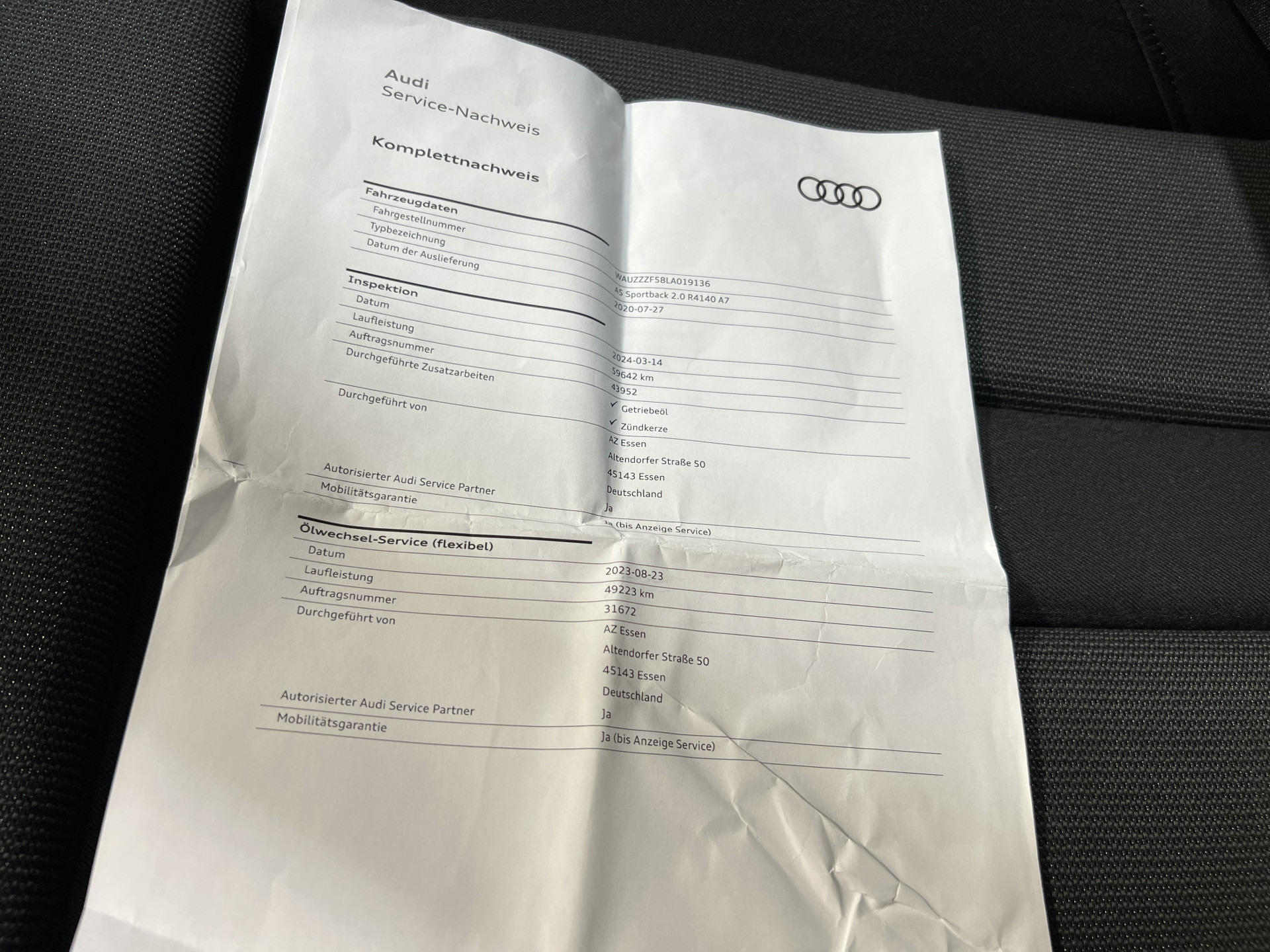 Hoofdafbeelding Audi A5