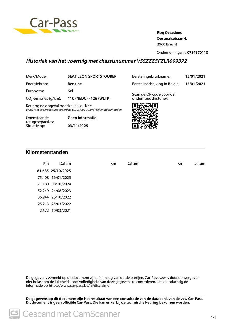 Hoofdafbeelding SEAT Leon