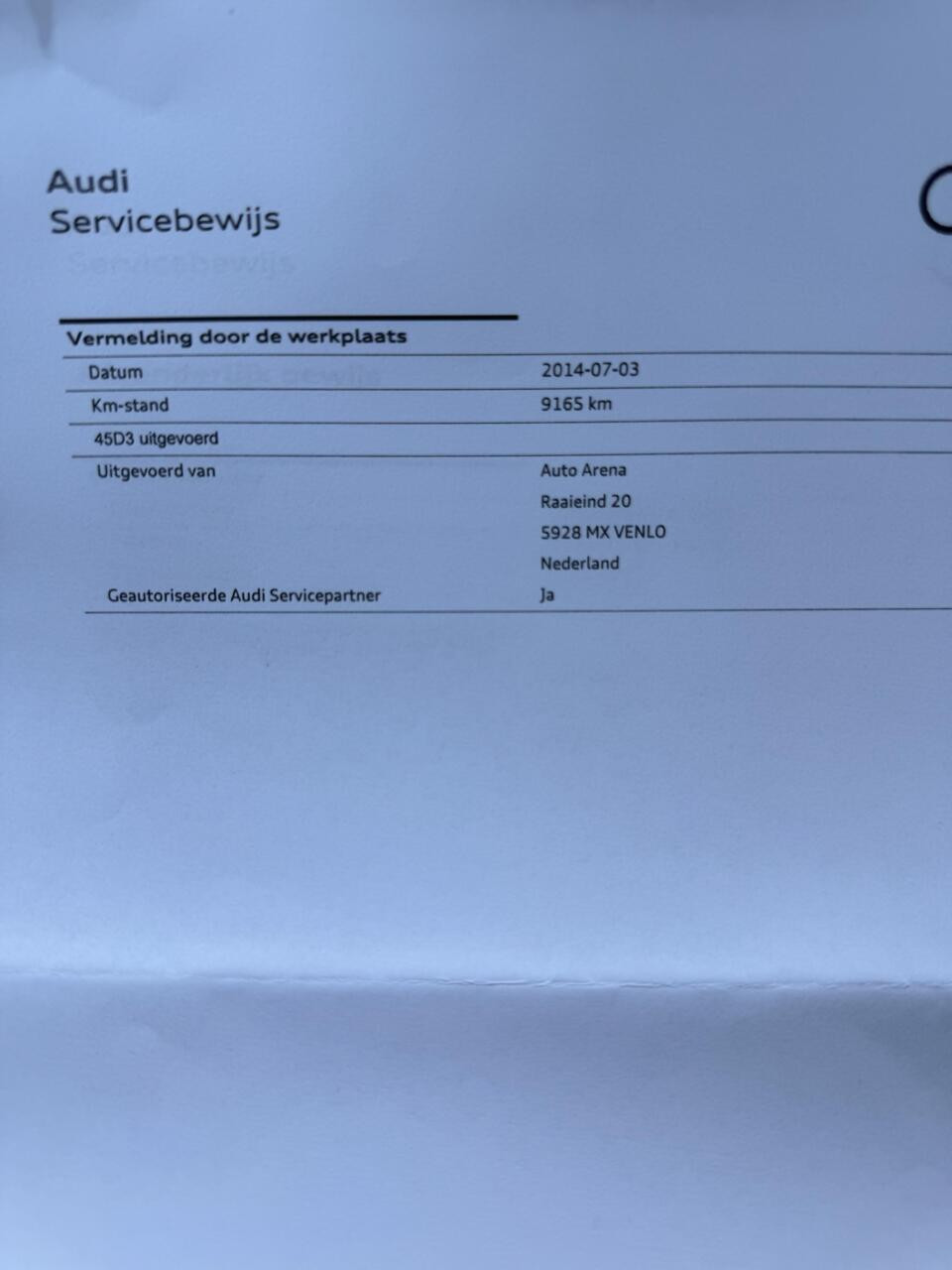 Hoofdafbeelding Audi A3