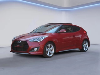 Hyundai Veloster 1.6 T-GDI i-Catcher /Apple Carplay/Cruise&Clima Control/Panorama/Leder/Parkeersens.+Camera/Bluetooth/Navi/17''LMV/(MET GARANTIE*)