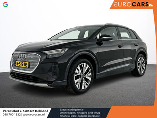 Hoofdafbeelding Audi Q4 e-tron Audi Q4 e-tron 40 Launch edition Advanced 77 kWh Navigatie Apple Carplay/Android Auto Parkeersensoren Cruise Control Elektrische achterklep Ledverlichting Stoelverwarming Virtual Cockpit Climate Control Lichtmetalen velgen