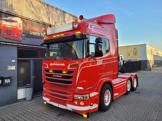 Scania R R520 Highline twinsteer fullair pto prep euro6 automatic