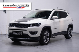 Jeep Compass 2.0 MultiJet 4x4 Limited Grijs Kenteken 2p Navi, Trekhaak, Cruise Control, NAP