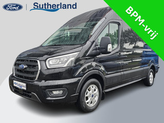 Ford Transit 350 2.0 TDCI L3H3 Limited 185pk Automaat | Xenon | Trekhaak | Navigatie | Camera | Stoelverwarming