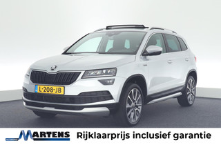Skoda Karoq 1.5 TSI 150pk DSG ACT Scout Camera Keyless Stoelverwarming Virtual Cockpit Panoramadak Navigatie