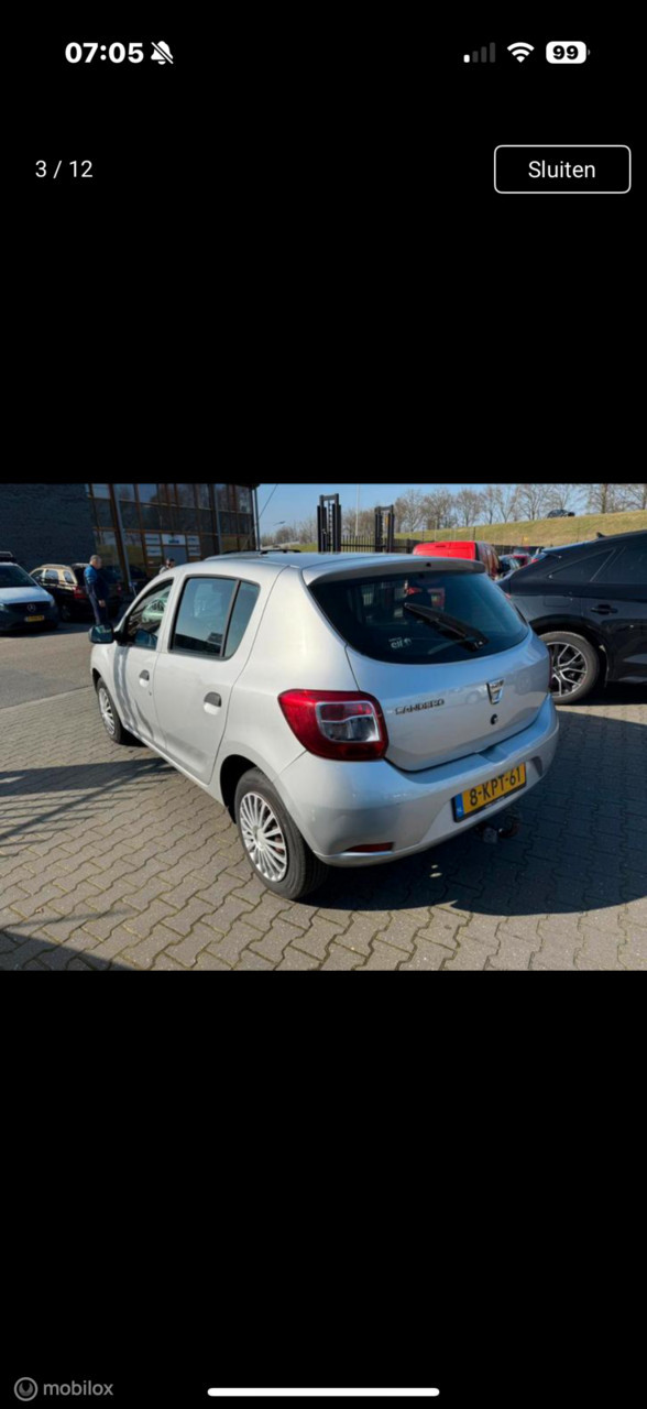 Hoofdafbeelding Dacia Sandero