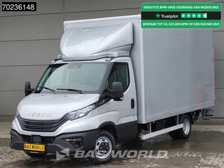 Iveco Daily 35C18 3.0L Automaat 1000KG Laadklep Zijdeur Dubbellucht 2025-Model Bakwagen ACC Airco Cruise Navi D'Hollandia Euro6 Meubelbak Koffer Bakwagen Airco