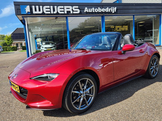 Hoofdafbeelding Mazda MX-5 Mazda MX-5 2.0 160pk GT-M, NL auto, Leder, Navi, Clima, Keyless, Bose