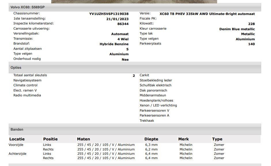 Hoofdafbeelding Volvo XC60