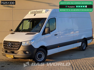 Mercedes Sprinter 317 CDI L3H2 Koelwagen Thermo King V-200 MAX 230V Stekker Trekhaak Airco Cruise Camera Navi Koeler Koel Kühlwagen 12m3 Airco Trekhaak Cruise control