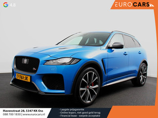 Jaguar F-PACE 5.0 V8 AWD SVR 551 pk Panorama dak | Meridian sound | Premium Pack | Light Pack | ACC | Leder | ADS |360 Camera