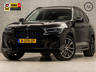 BMW X3 xDrive30e M Sport Individual 293Pk Automaat (PANORAMADAK, M PAKKET, GROOT NAVI, LASER KOPLAMPEN, MEMORY SEATS, STUUR/STOELVERWARMING, 360 CAMERA, HEAD-UP DISPLAY, TREKHAAK, GETINT GLAS, NIEUWSTAAT)