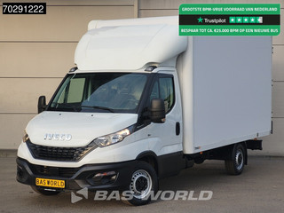 Iveco Daily 35S16 Automaat Bakwagen Achterdeuren 160PK Airco Camera Euro6 Meubelbak Koffer 21m3 Airco