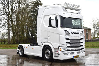 Scania S S660 V8 NGS 4x2NB - NEW TACHO - RETARDER - FULL AIR - PARK. AIRCO - LEATHER SEATS - 2 x FUEL TANKS - ALCOA'S - LED -
