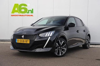 Peugeot 208 1.2 PureTech GT-Line Automaat Half Leder Virtual Cockpit Navigatie Camera Clima Carplay Android Bluetooth 17 inch LMV LED