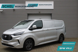 Ford Transit Custom 320 2.0 TDCI L2H1 Limited 170pk - 1+1 Stoelopstelling - 2x Schuifdeur - Adaptive Cruise - Verwarmd stuur - Blind spot - Navigatie - Camera - Draadloos laden - Rijklaar
