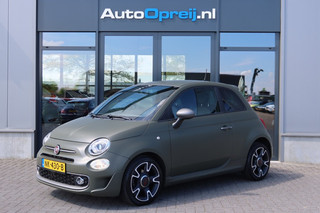 Fiat 500 0.9 TwinAir Turbo Sport Airco, NAVI, Cruise, half Leder, mat Gro