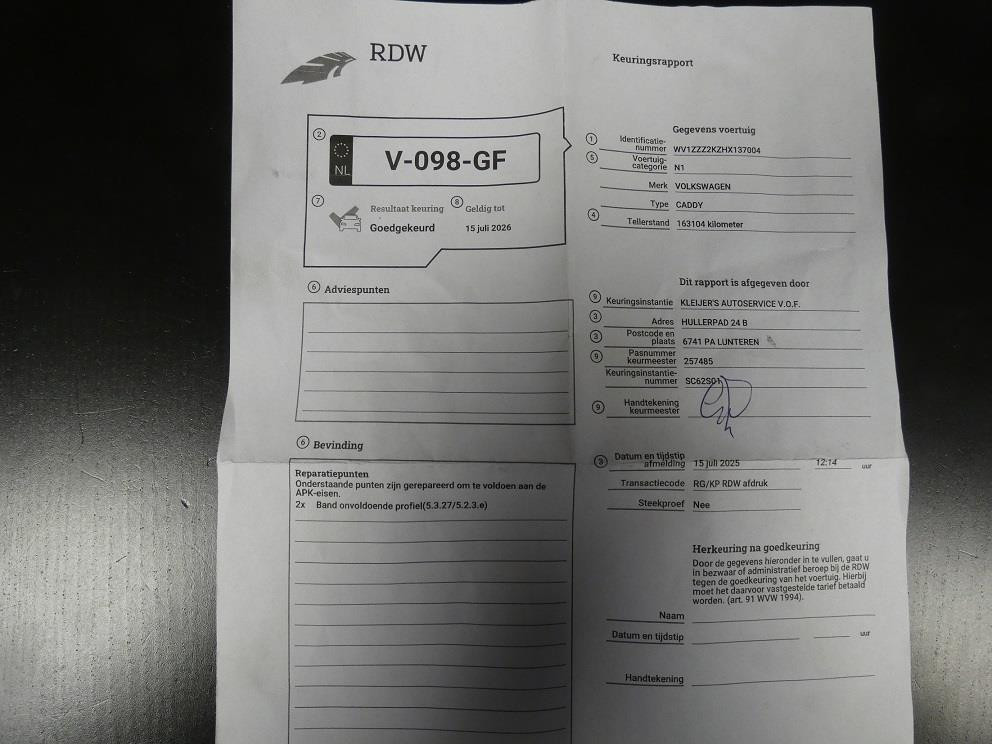 Hoofdafbeelding Volkswagen Caddy