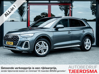 Audi Q5 55 TFSI e quattro Competition | 370 PK | S-Line | Virtual | Adaptieve Cruise Control | Dode Hoek Detectie | Matrix LED Koplampen | Privacy Glas | Camera | Stoelverwarming | Metallic Lak | Lichtmetalen Velgen |