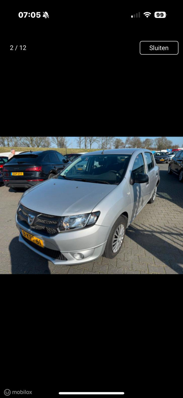 Hoofdafbeelding Dacia Sandero