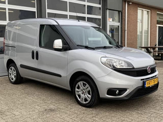 Fiat Doblò Cargo 1.3 MJ L1H1 SX 90pk Btw en Bpm vrij Airco Cruise controle Navigatie Tussenschot Parkeerhulp achter 1e eigenaar Ex overheid Euro 5 Marge