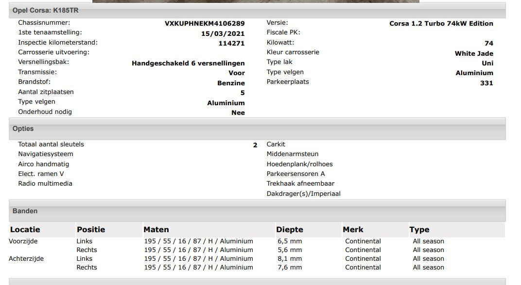 Hoofdafbeelding Opel Corsa