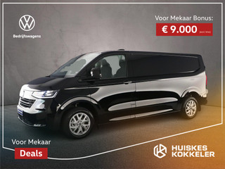 Volkswagen e-Transporter L2 Bulli 286 PK | Trekhaak elektrisch uitklapbaar | Deuren achter | Voor Mekaar Deal> Netto-ACTIE-Prijs; bij koop of leasen via HK / excl. kosten rijklaarmaken <
