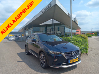 Mazda CX-3 2.0 SkyActiv-G 120 GT-M Line AUTOMAAT, Navi, Clima, Head-up, 18" etc. incl. 12 MND BOVAGGARANTIE