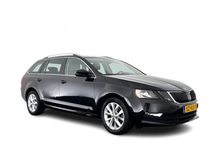 Škoda Octavia Combi 1.6 TDI Greentech Clever Edition Aut. *LEATHER-FABRIC | NAVI-FULLMAP | COMFORT-SEATS | DAB+ | HEATED-SEATS | AMUNDSEN-AUDIO | ECC | SHIFT-PADDLES | PARKPILOT | CRUISE | TOWBAR | 16''ALU *