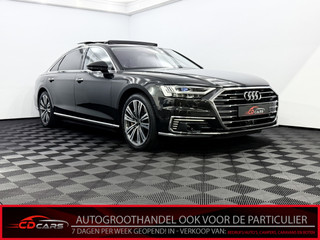 Audi A8 60 TFSI e quattro Lang Pro Line Plus Plug-in Pano, Leder, 360 Camera, Head-up display, Navi, Elektrische achterklep, Memory stoelen, Elektrische verstelbaar stoelen