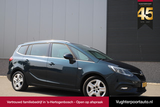 Opel Zafira 1.4 Turbo/120pk/7-persoons/Cruise/Carplay/Emerald Green/PDC/Led