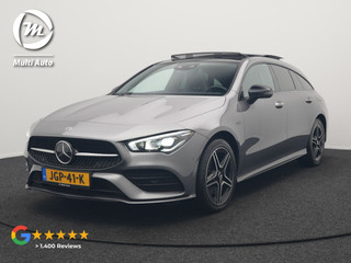 Mercedes-Benz CLA Shooting Brake 250 e AMG Plug In Hybrid 218pk Dealer O.H PHEV | Trekhaak Af Fabriek | Panodak | Burmester Sound | Adaptive Cruise | Alcantara Sportstoelen Verwarmd | Sfeerverlichting | WideScreen | Navigatie |