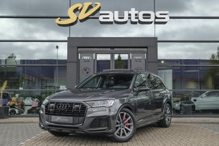 Audi Q7 60 TFSIe 455pk Competition Hybrid Panoramadak *BTW* Head-up Trekhaak elektrisch Leder Adaptive cruise DAB Carplay
