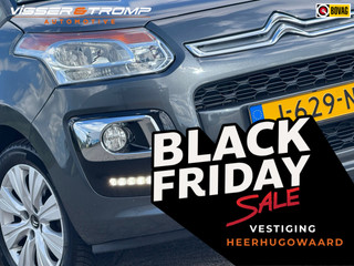 Citroen C3 Picasso 1.2 PureTech 110pk Exclusive - Gris Fer - Clima/Cruise/PDC - Trekhaak