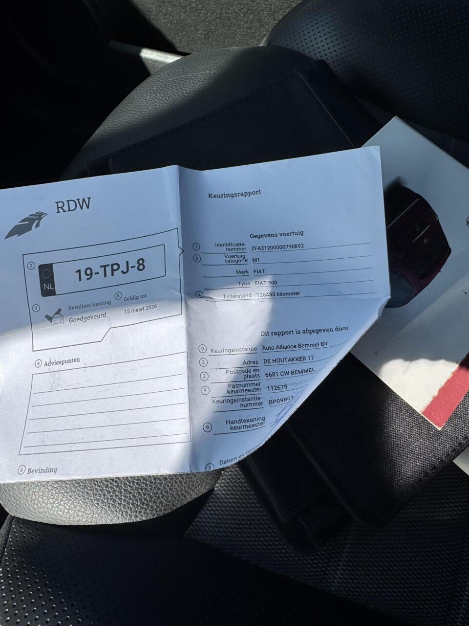 Hoofdafbeelding Fiat 500