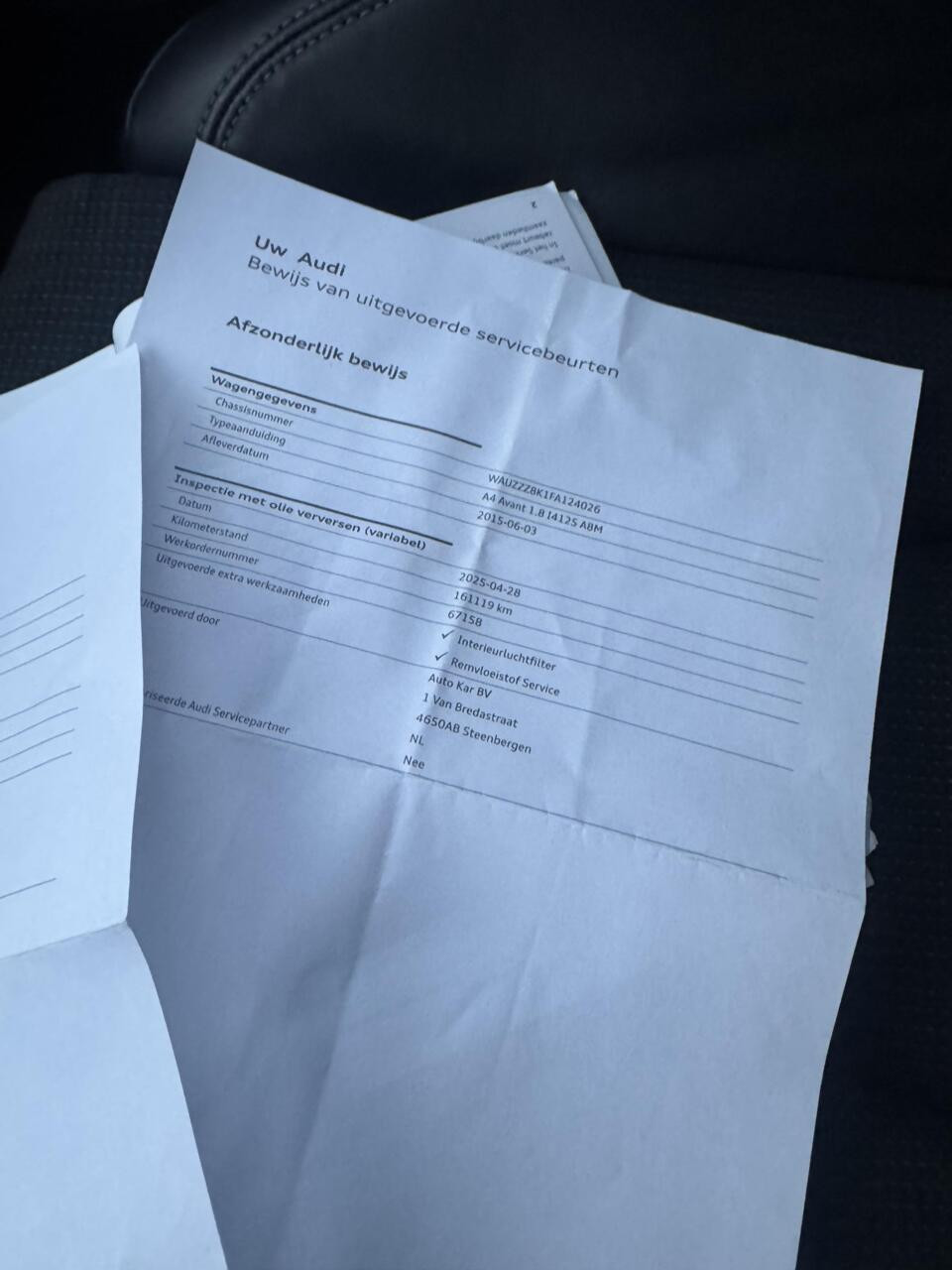 Hoofdafbeelding Audi A4