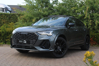 Audi Q3 Sportback 35 TFSI 3x S-line| Panoramadak | Lane assist | LED | Apple carplay | Trekhaak | Camera | Blackoptik | Stoelverwa