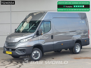 Iveco Daily 35C21 3.0L Automaat 210PK L2H2 2025-model Dubbellucht 3,5t Trekgewicht LED ACC Navi Airco Camera Euro6 L3 12m3 Airco
